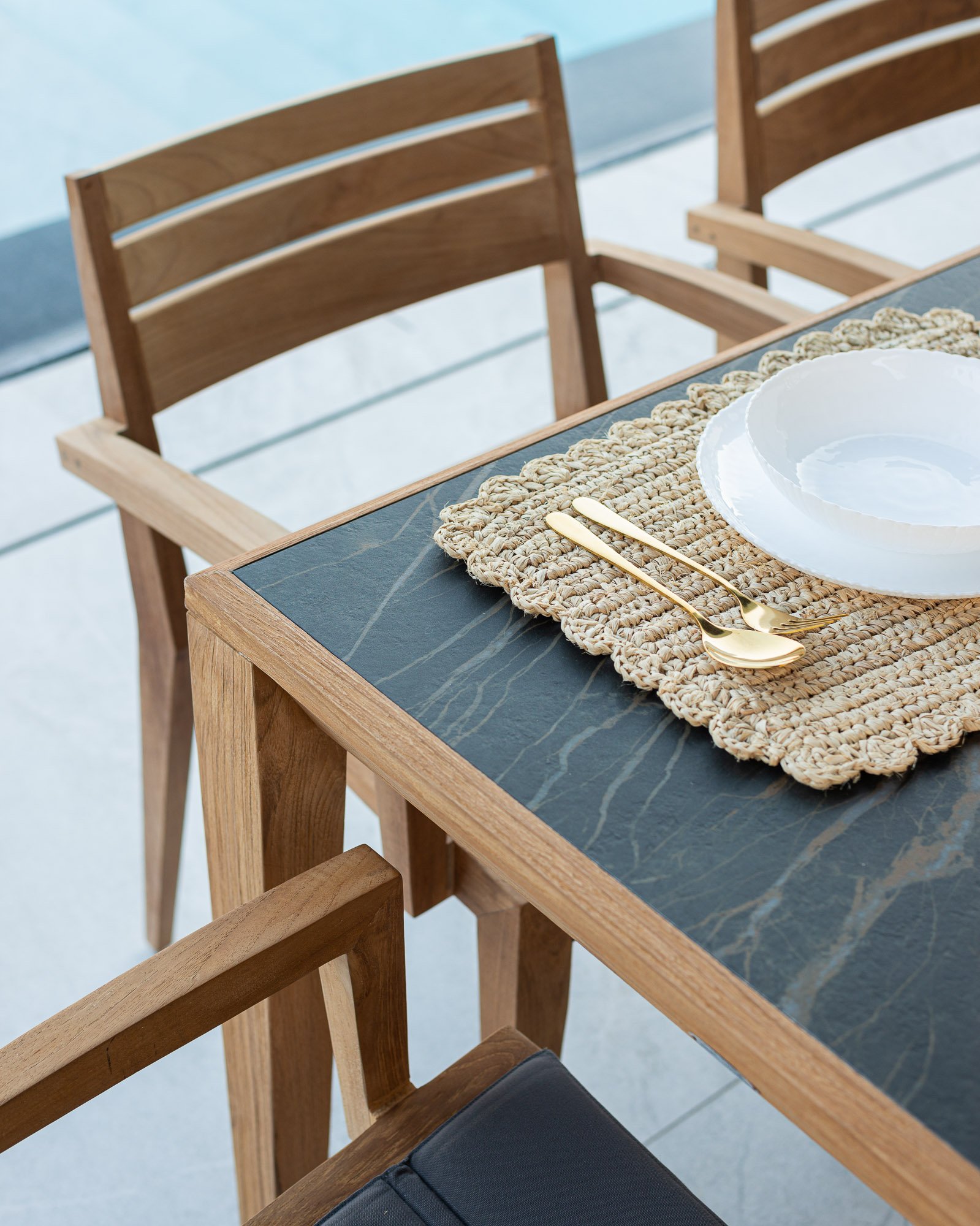 ASTRA  DINING TABLE  & CHARL ARM CHAIR Thumbnail